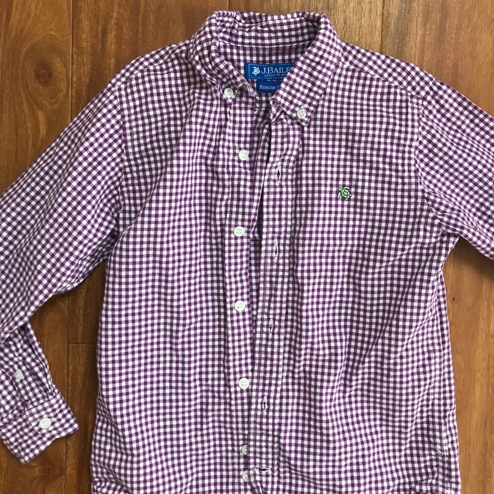 J Bailey boys button down. Boys size 6